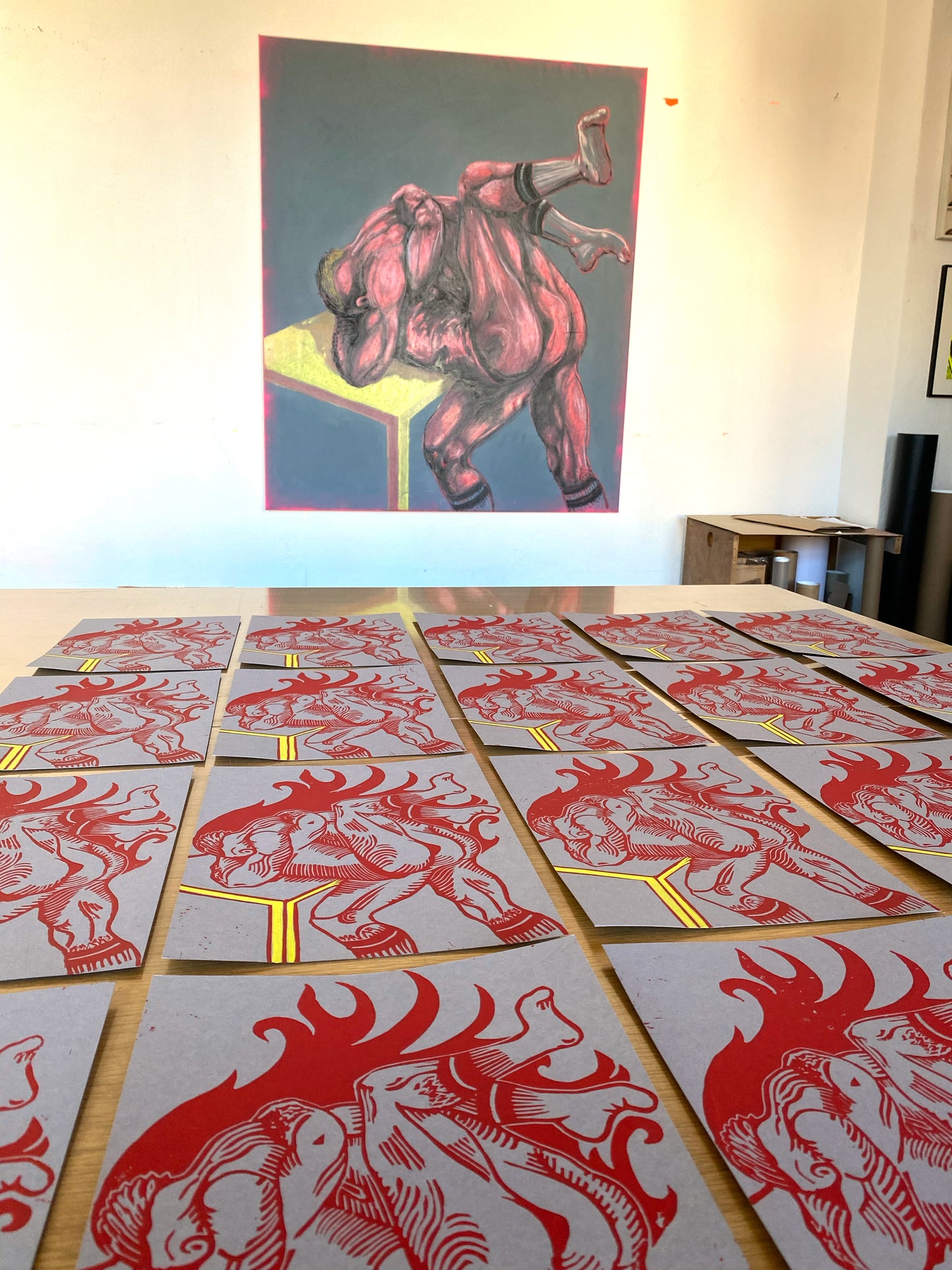 Fire Crush / Lino
