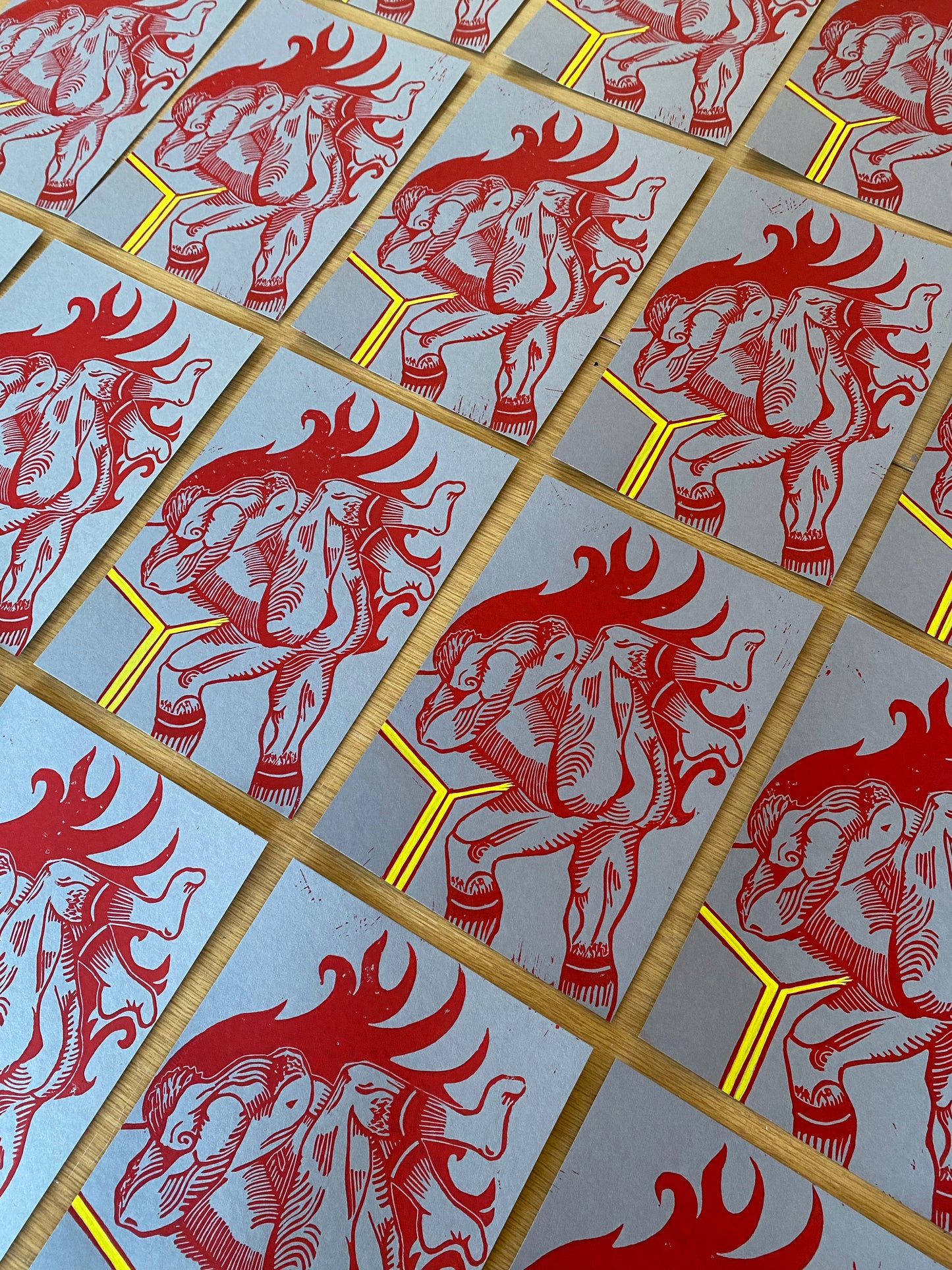 Fire Crush / Lino