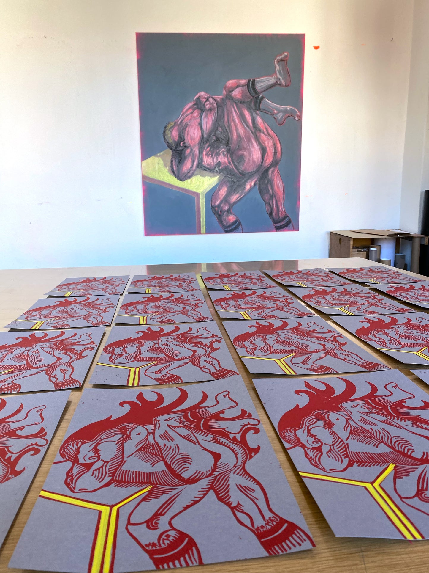 Fire Crush / Lino