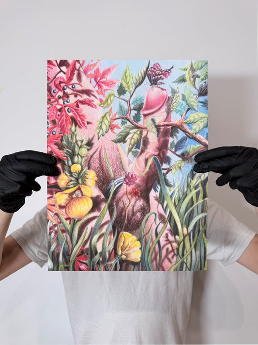 Hidden Love No. 16 - Matte Paper Poster 30x40 cm / 12x16″