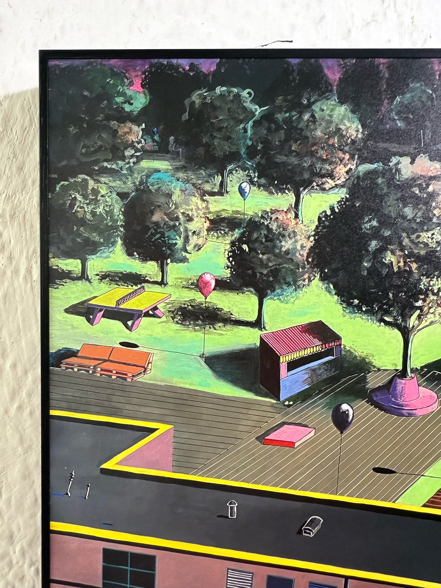 About Blank Print Framed