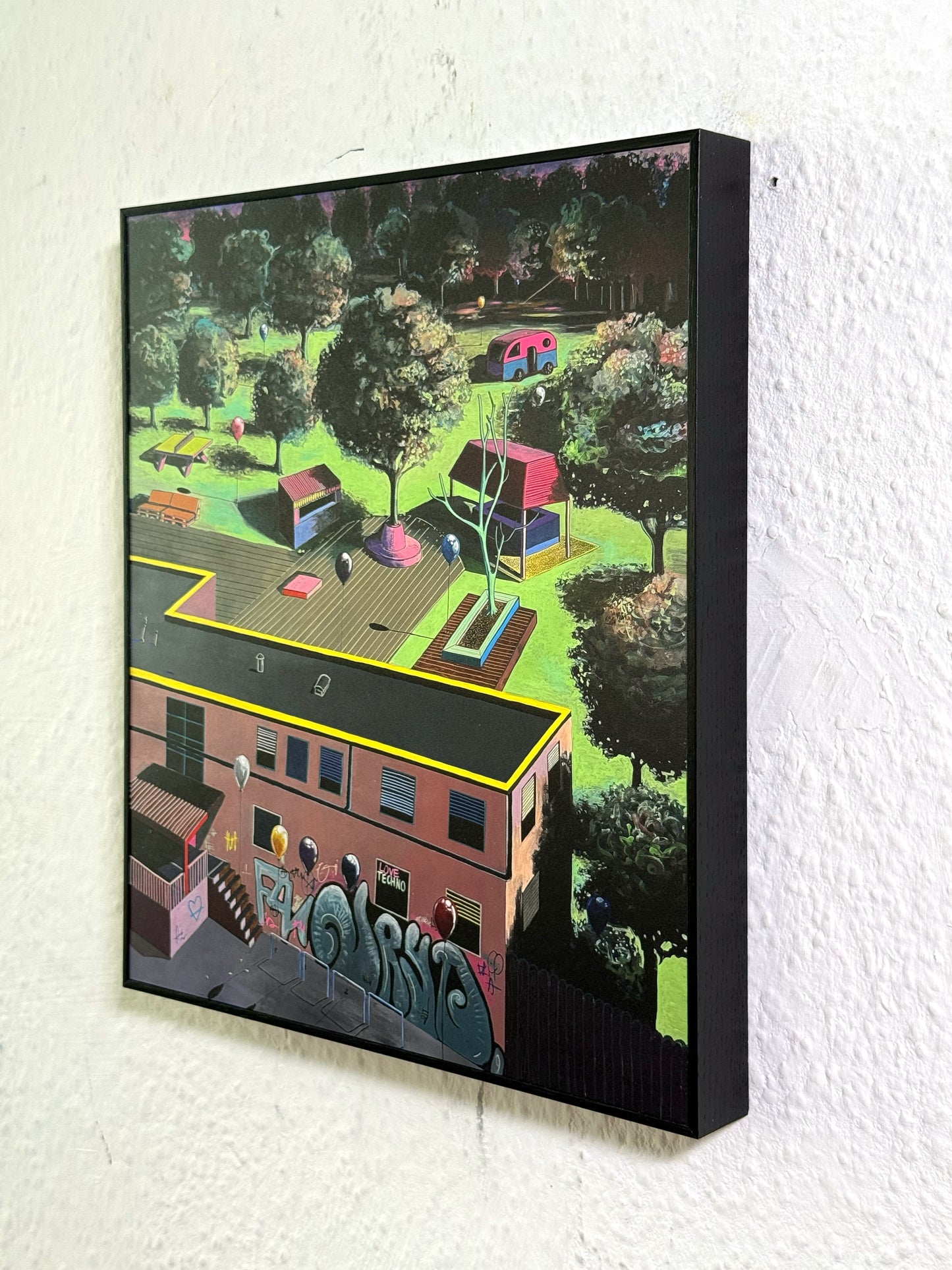 About Blank Print Framed