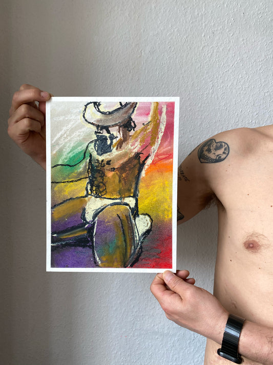 The Cowboy and the Flowers