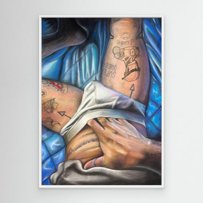 Glow, framed print
