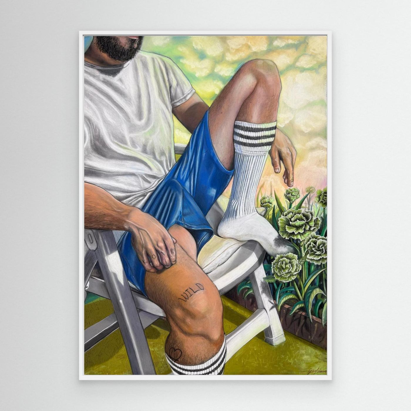 Wild, framed print