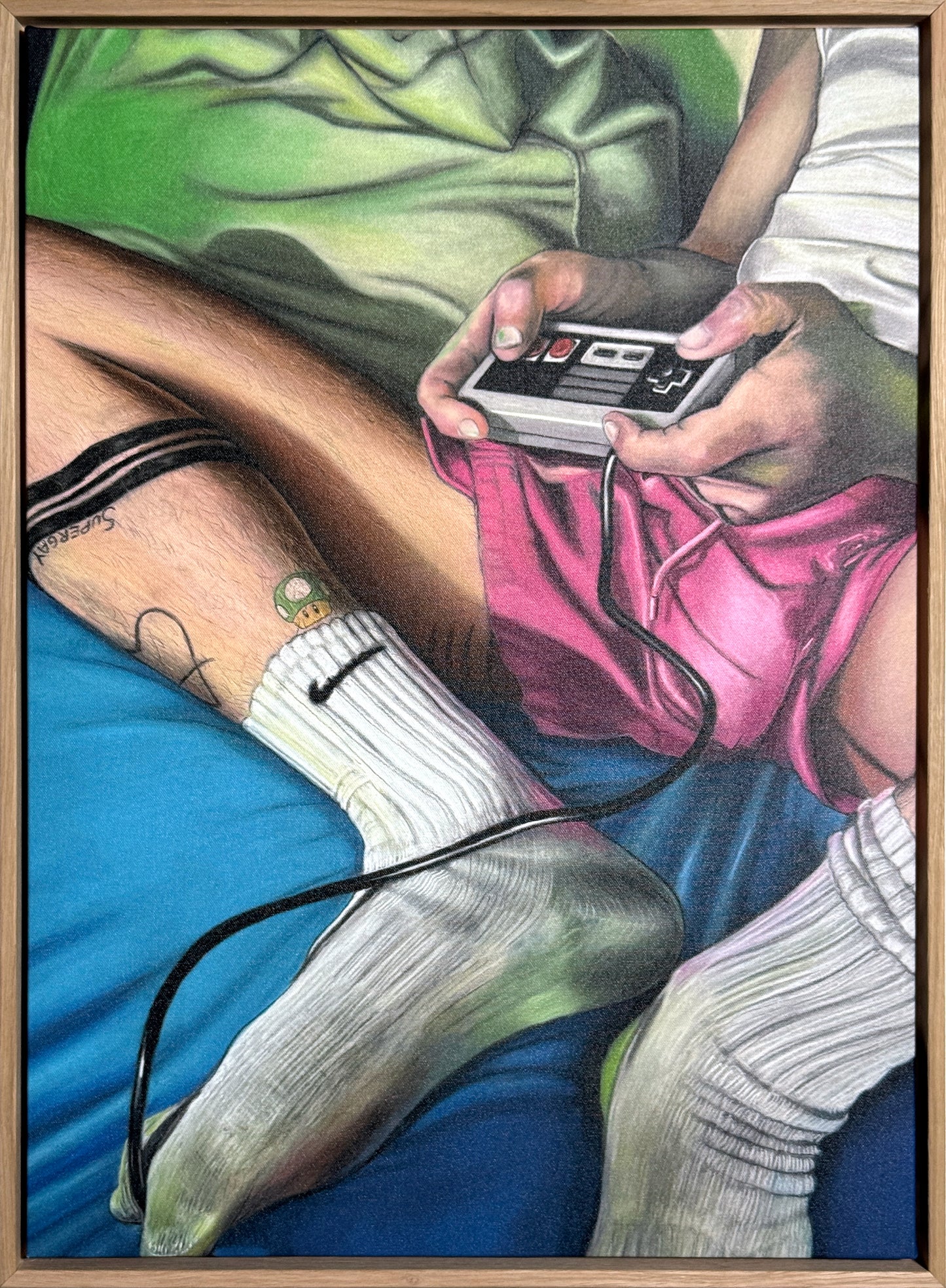 Games Night, framed print (EU, UK, Canada, Australia)