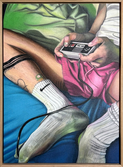 Games Night, framed print (EU, UK, Canada, Australia)