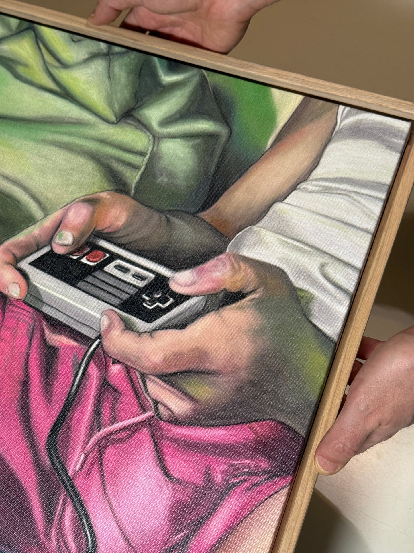 Game Night, framed print