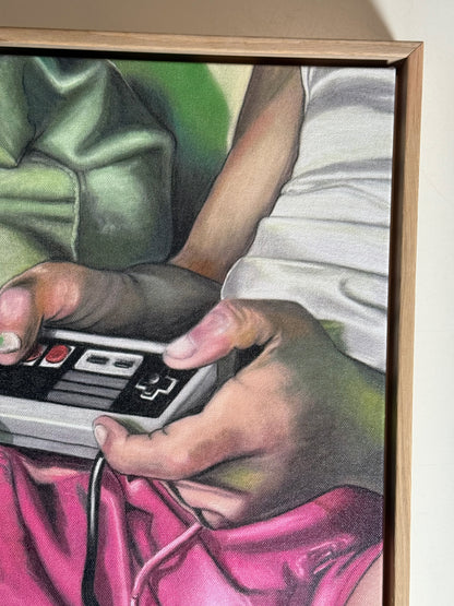 Game Night, framed print