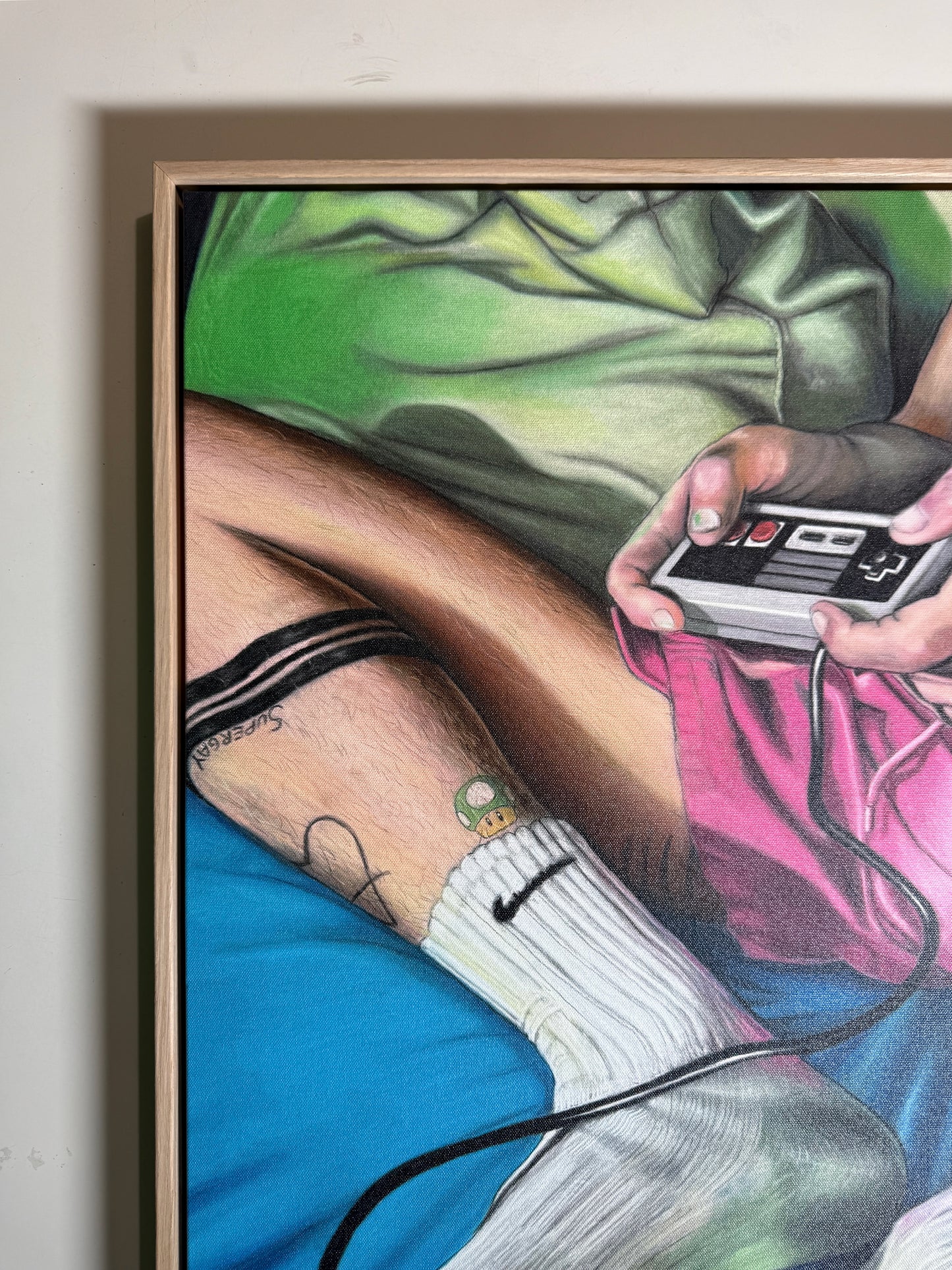 Game Night, framed print