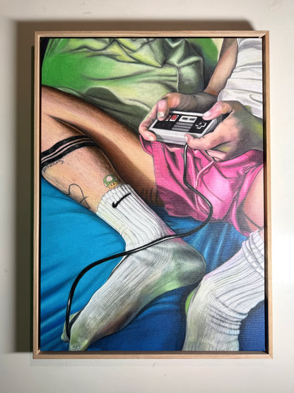 Game Night, framed print