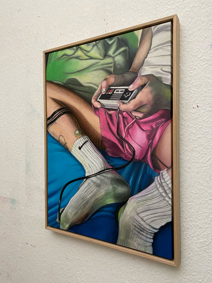 Games Night, framed print