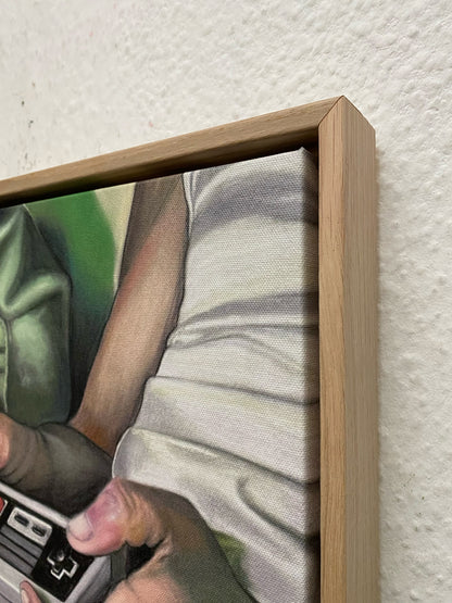 Games Night, framed print