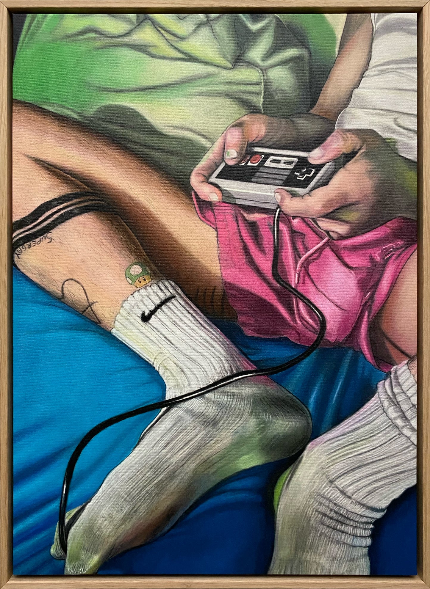 Games Night, framed print