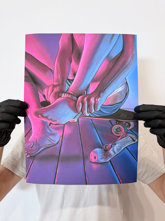 Getting Ready - Matte Paper Poster 30x40 cm / 12x16″