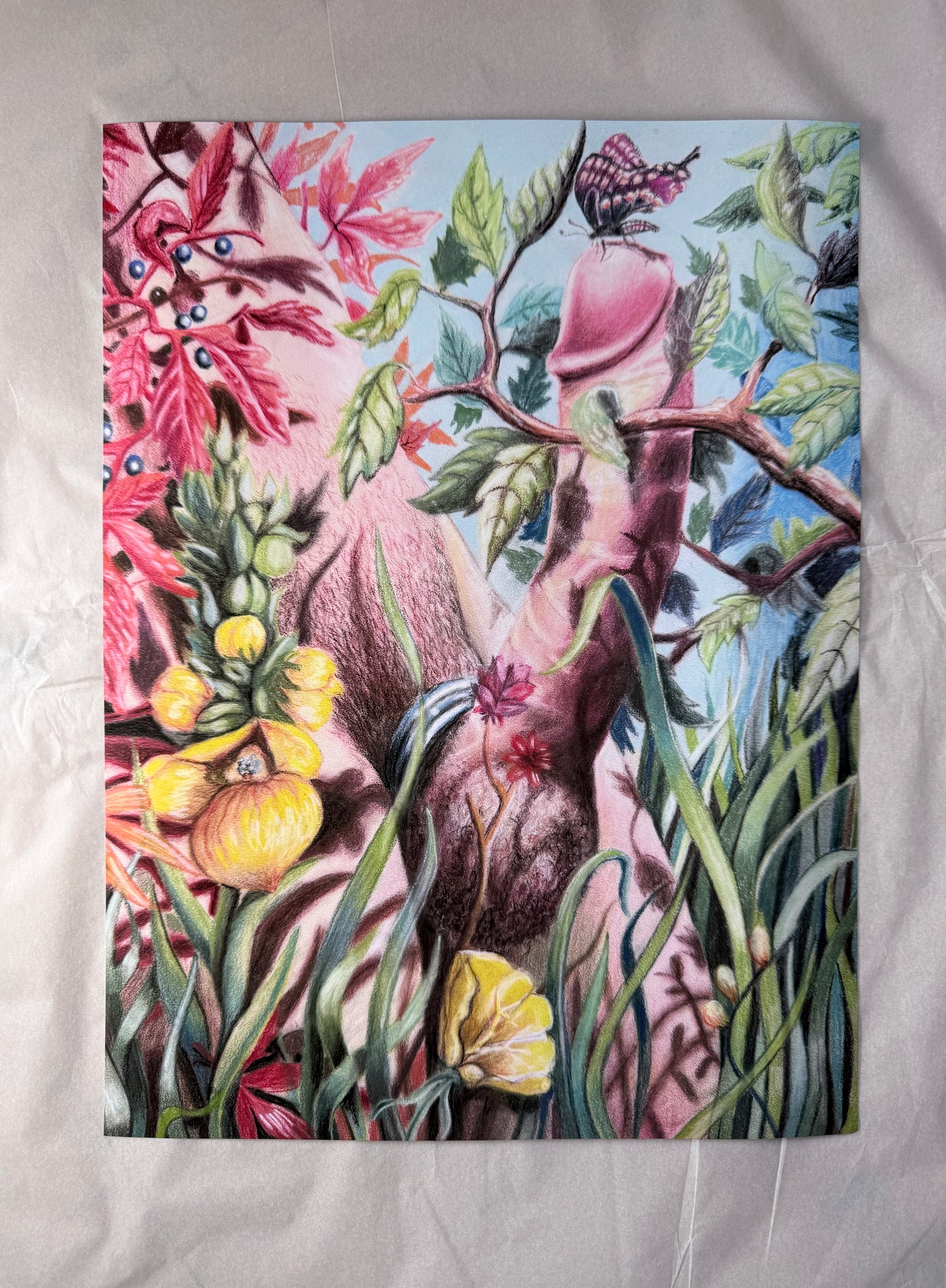 Hidden Love No. 16 - Matte Print 30x40 cm / 12x16″