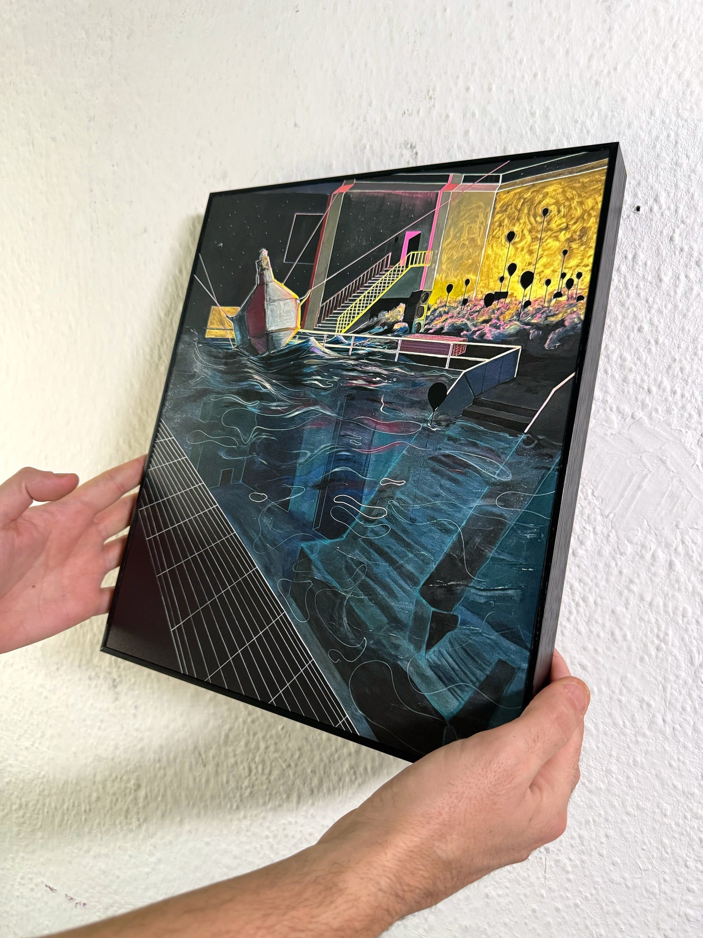 Berghain Print Framed