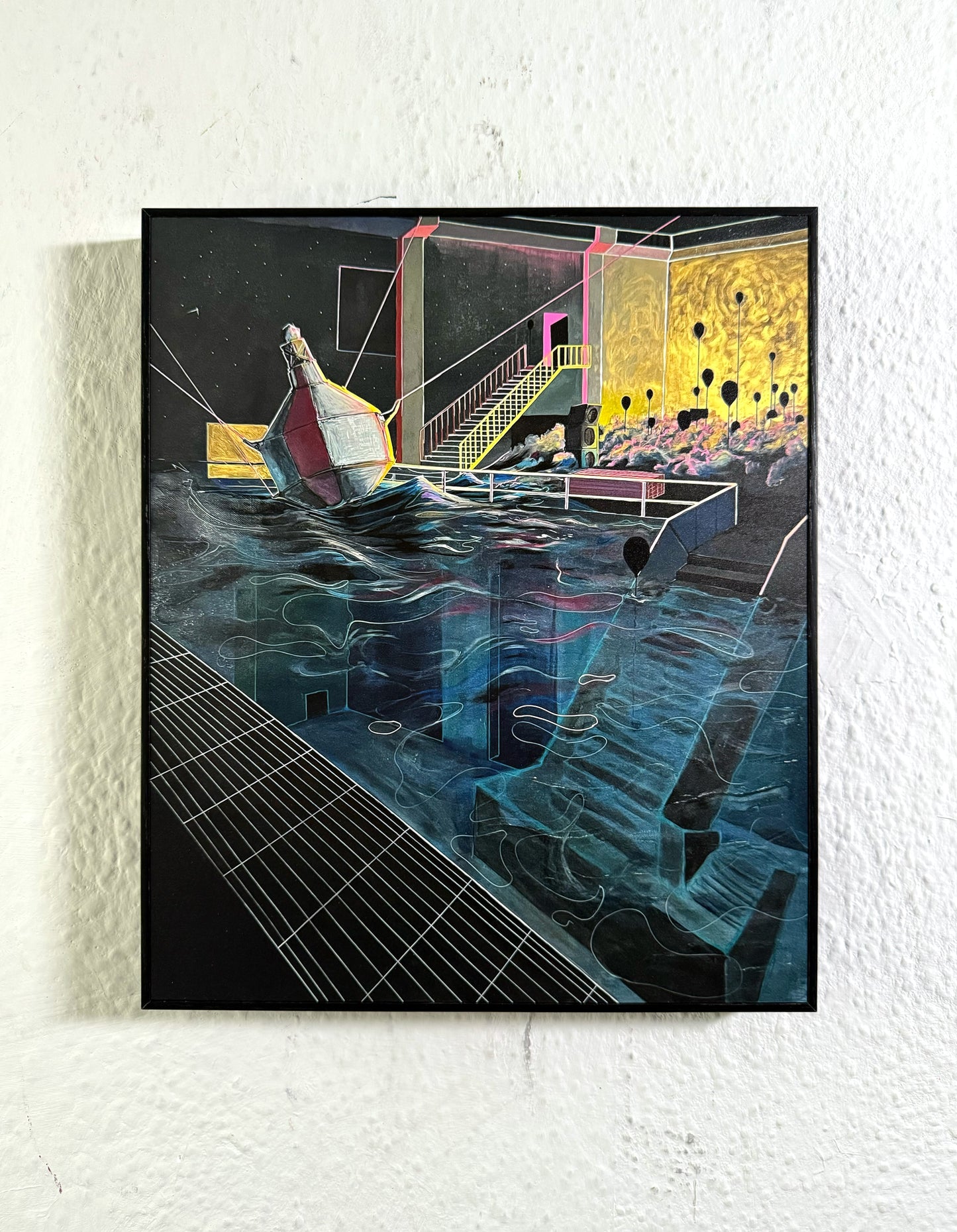 Berghain Print Framed