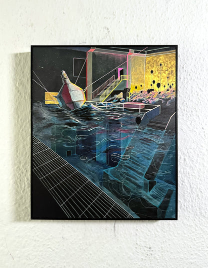 Berghain Print Framed