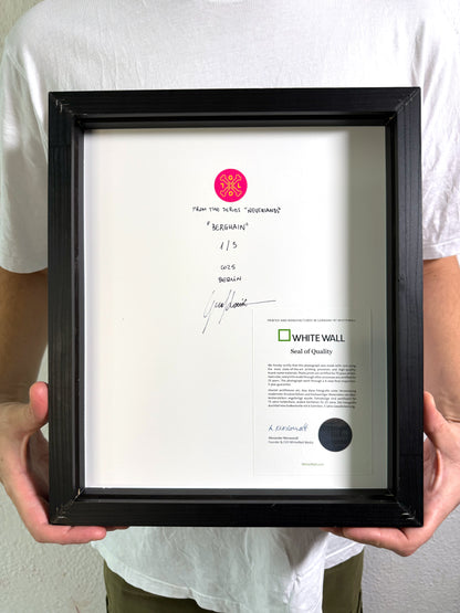 Berghain Print Framed