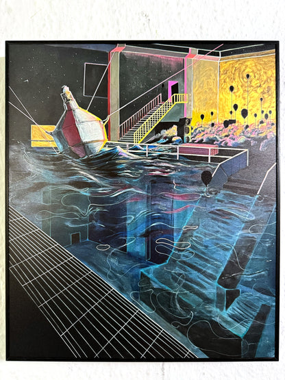 Berghain Print Framed