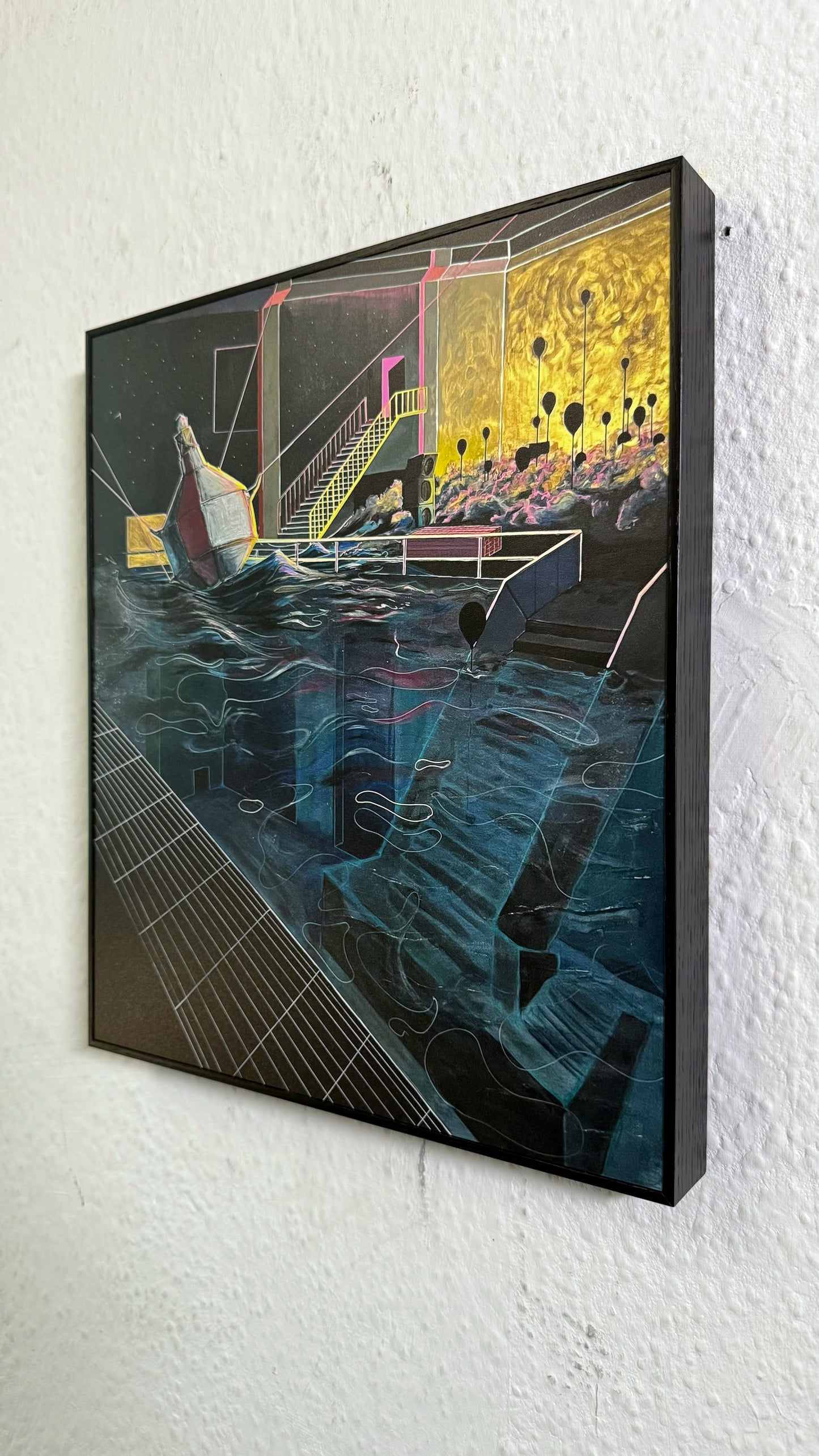 Berghain Print Framed