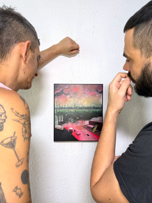 Griessmühle Print Framed