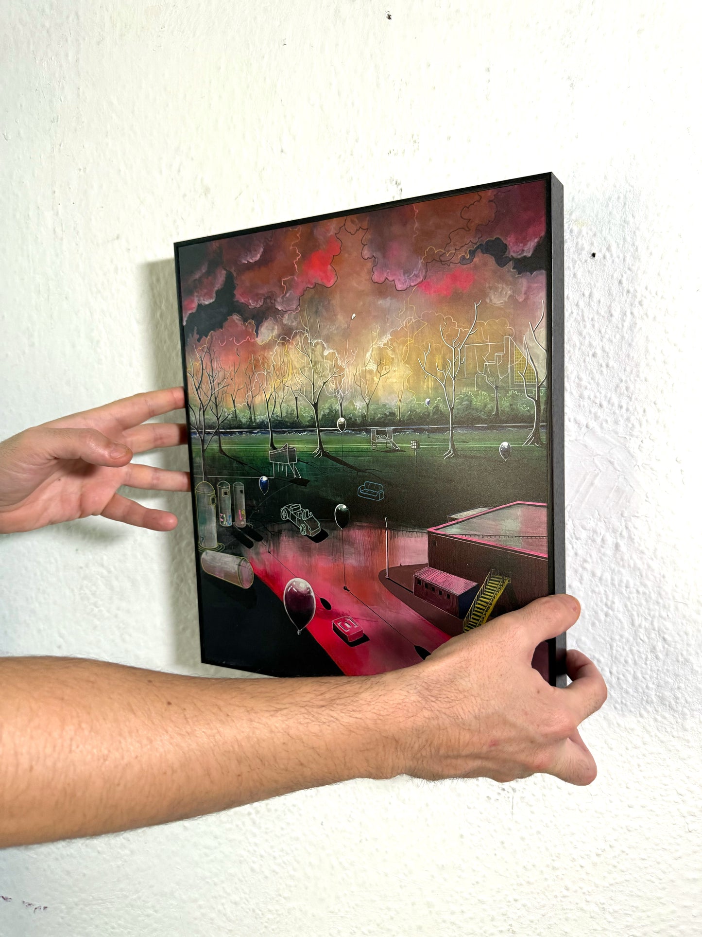 Griessmühle Print Framed