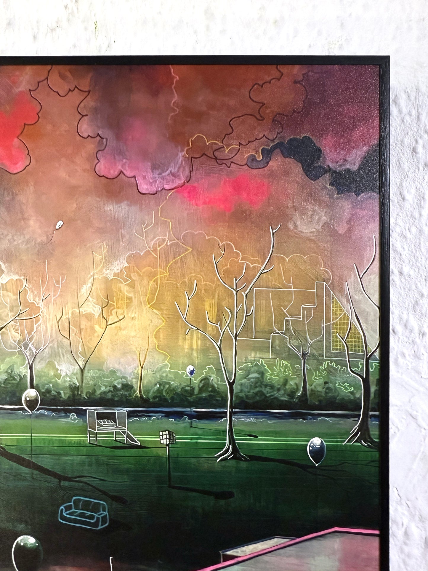 Griessmühle Print Framed