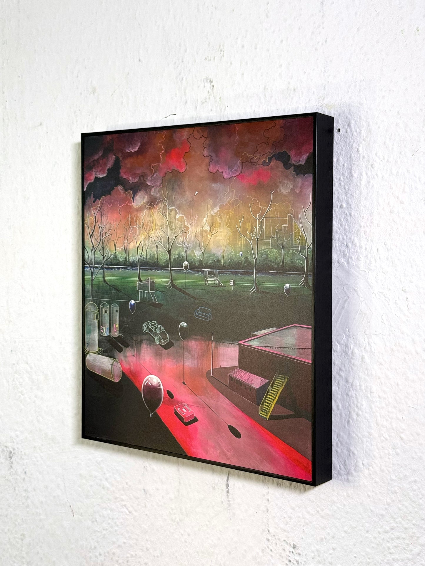 Griessmühle Print Framed