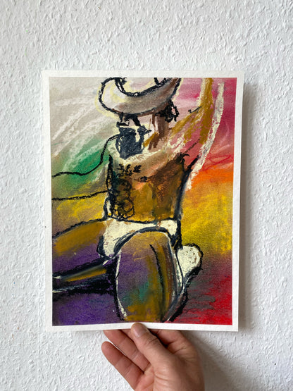 The Cowboy and the Flowers