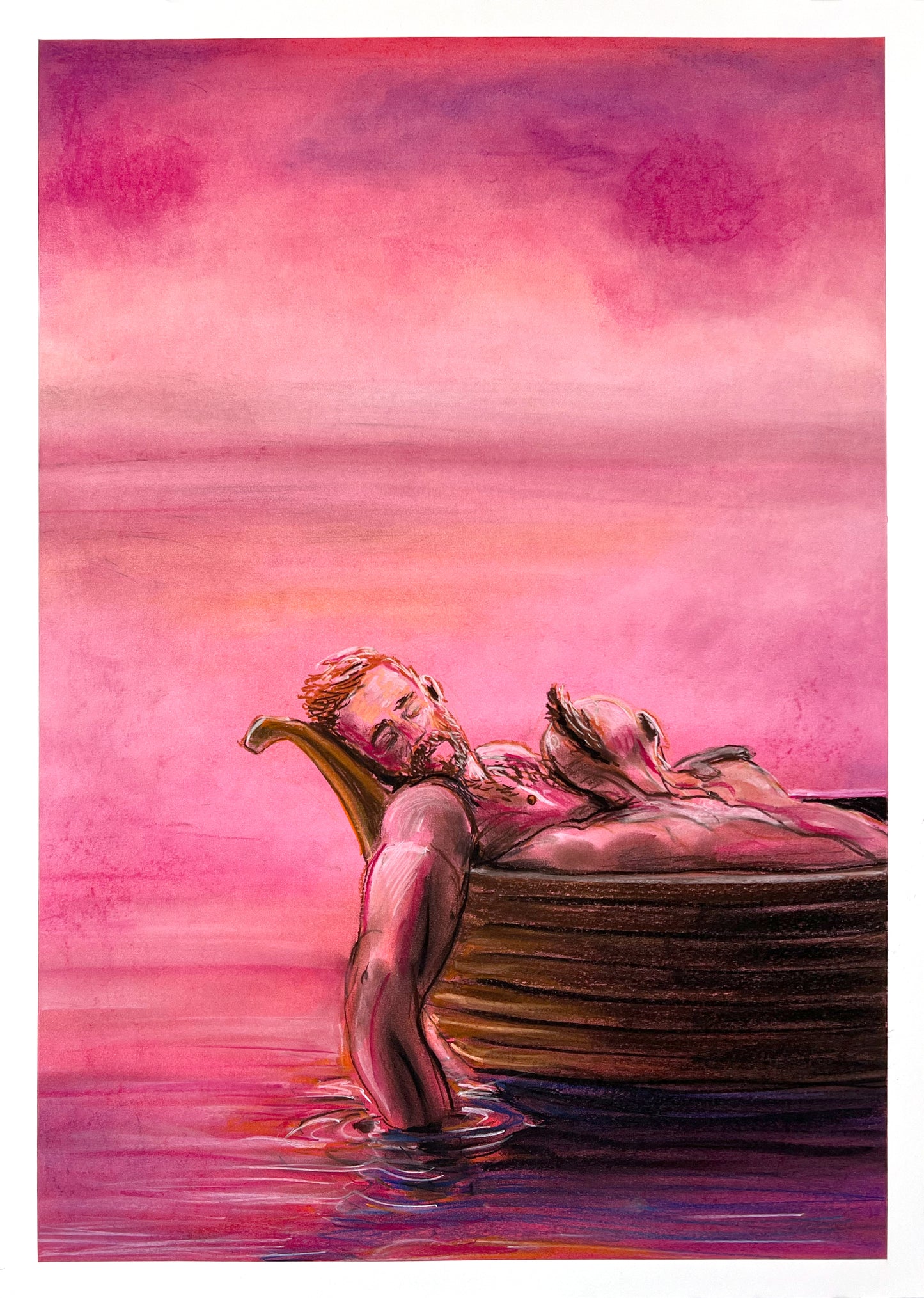 At The Pink Lake