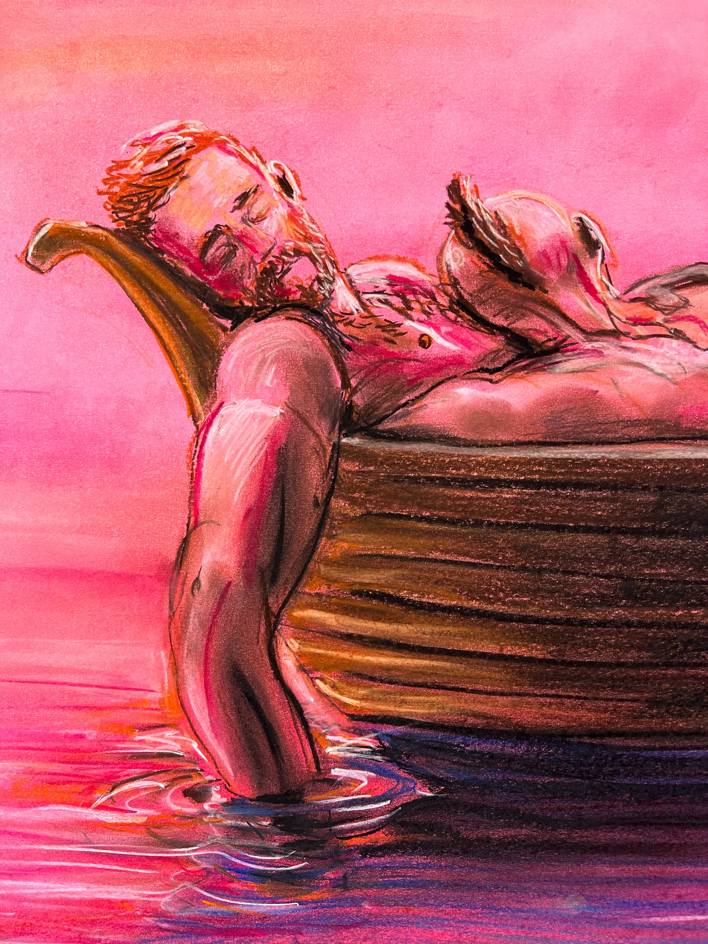 At The Pink Lake