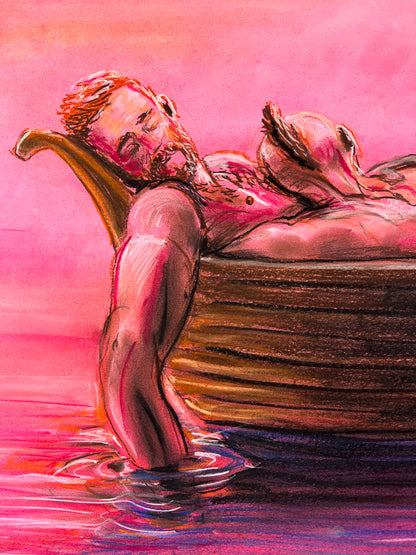 At The Pink Lake