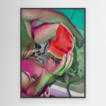 Juicy, framed print