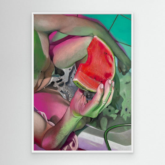 Juicy, framed print