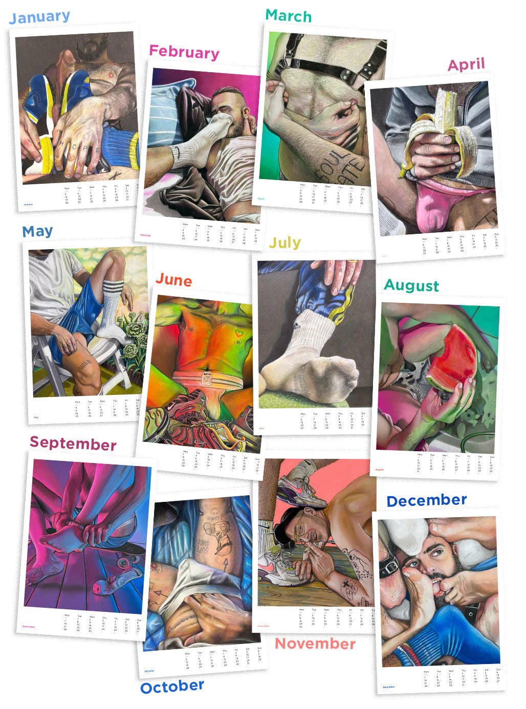 Wall calendar 2026 (US & Canada)